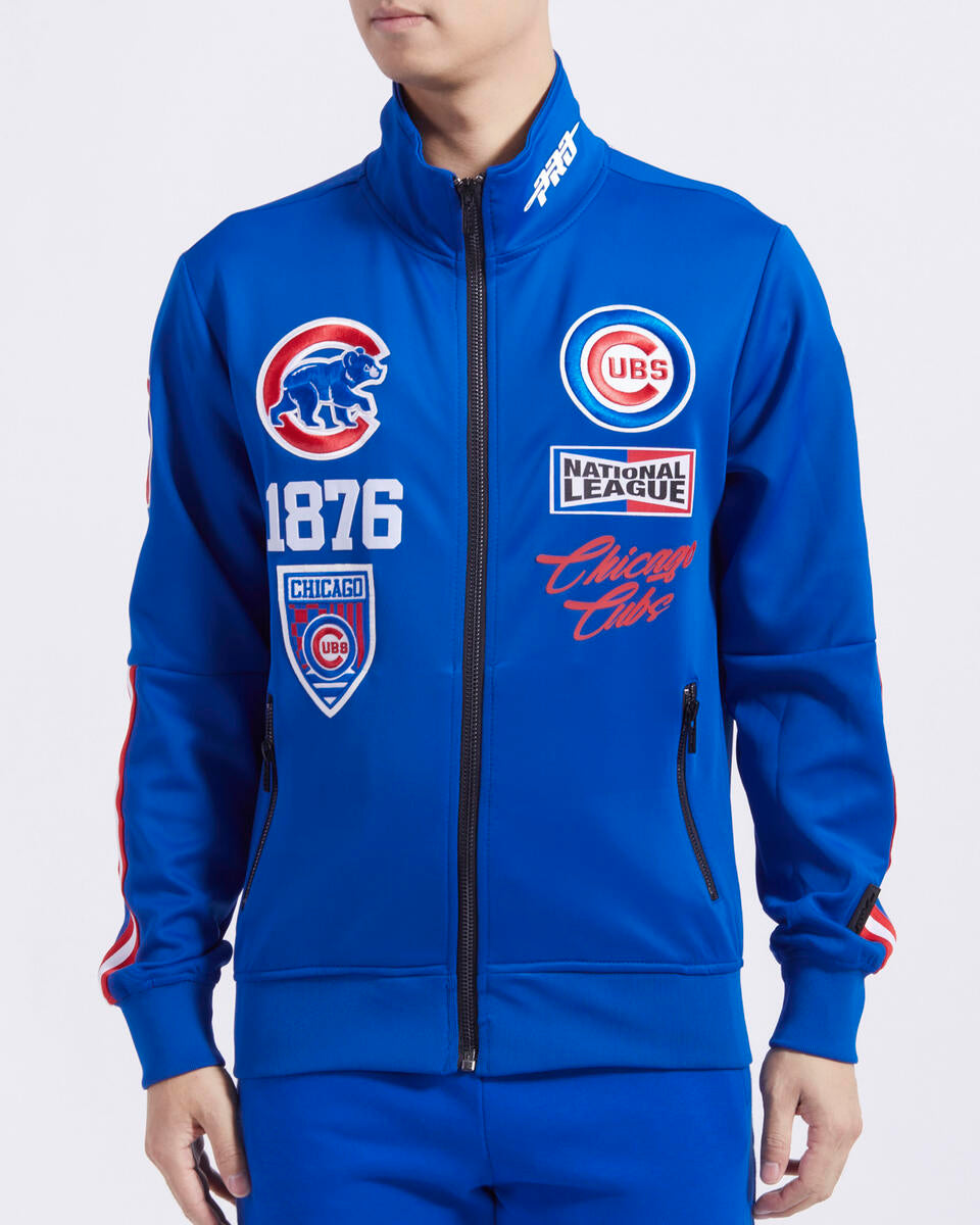 Chicago Cubs Royal Fast Lane DK Track Jacket