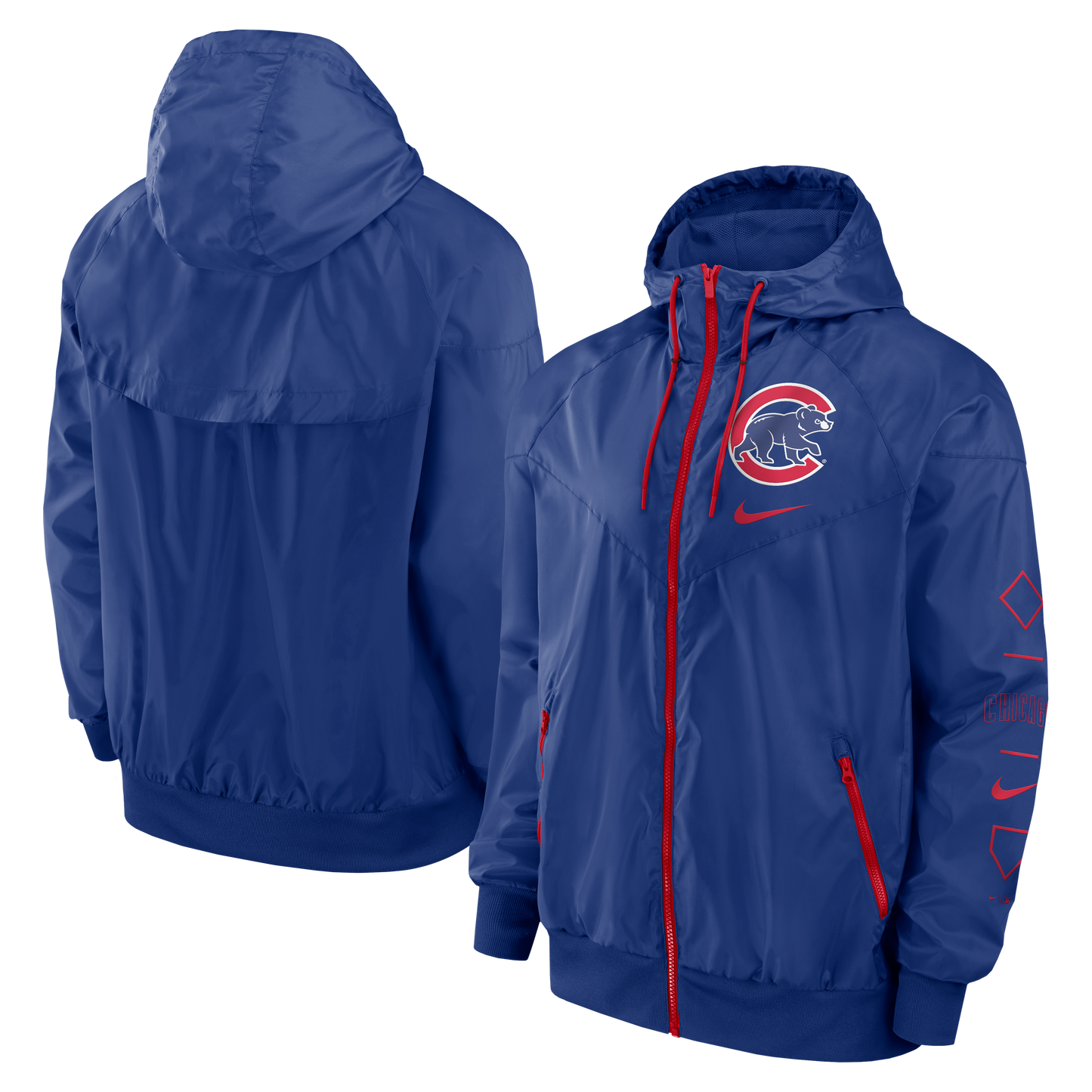 Chicago Cubs Nike Men's Blue Team Windrunner Jacket