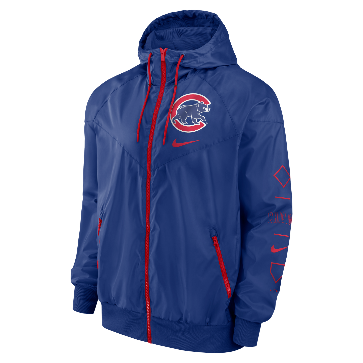 Chicago Cubs Nike Men's Blue Team Windrunner Jacket