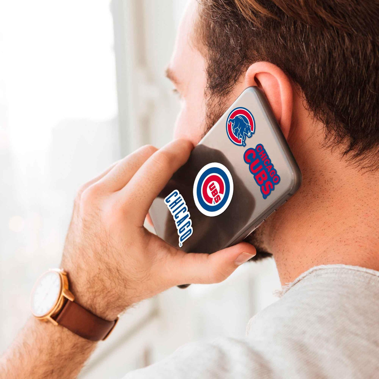 Chicago Cubs 12 Pack Sticker Mini Decals