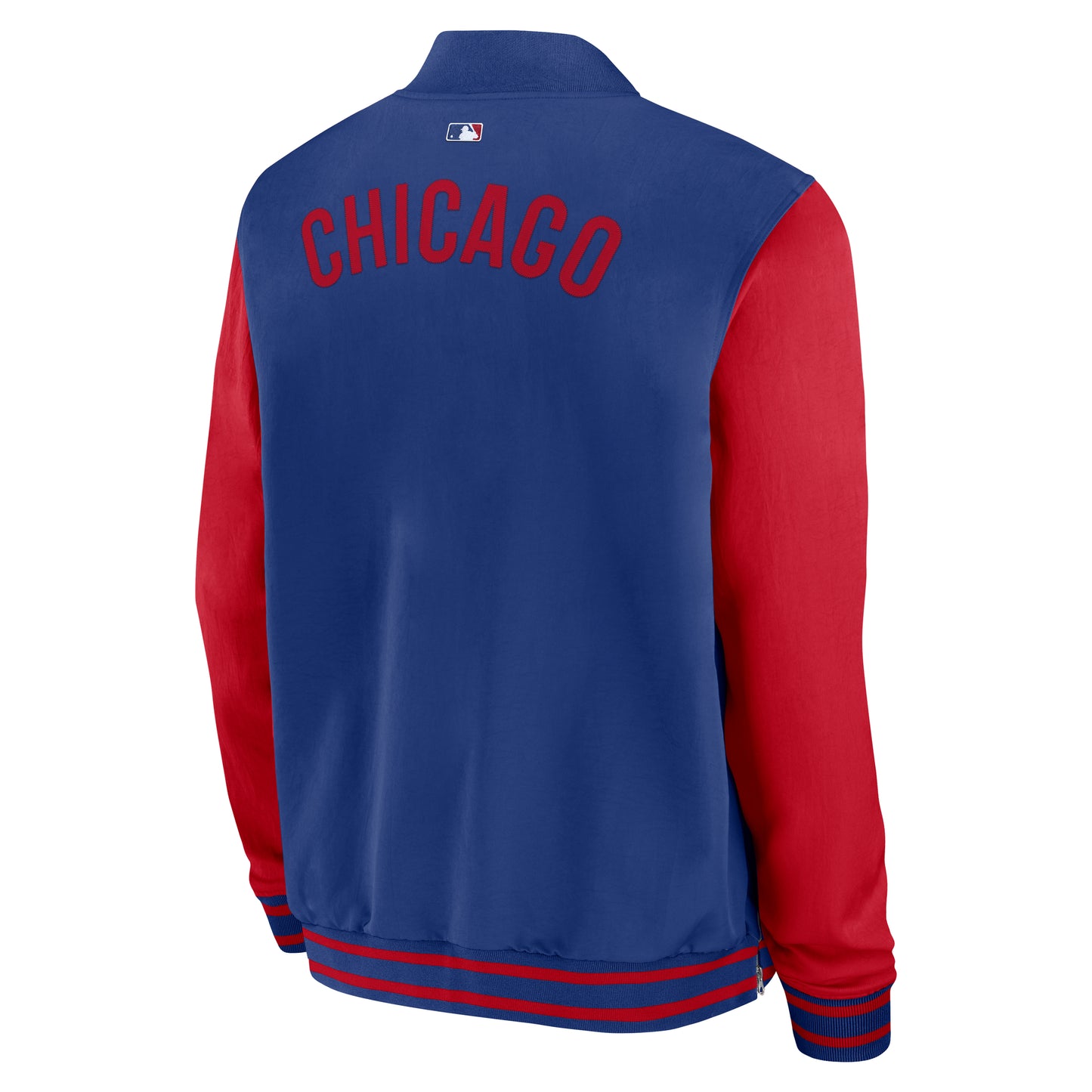 Chicago Cubs Nike 2025 Authentic Collection Bomber Dugout Jacket