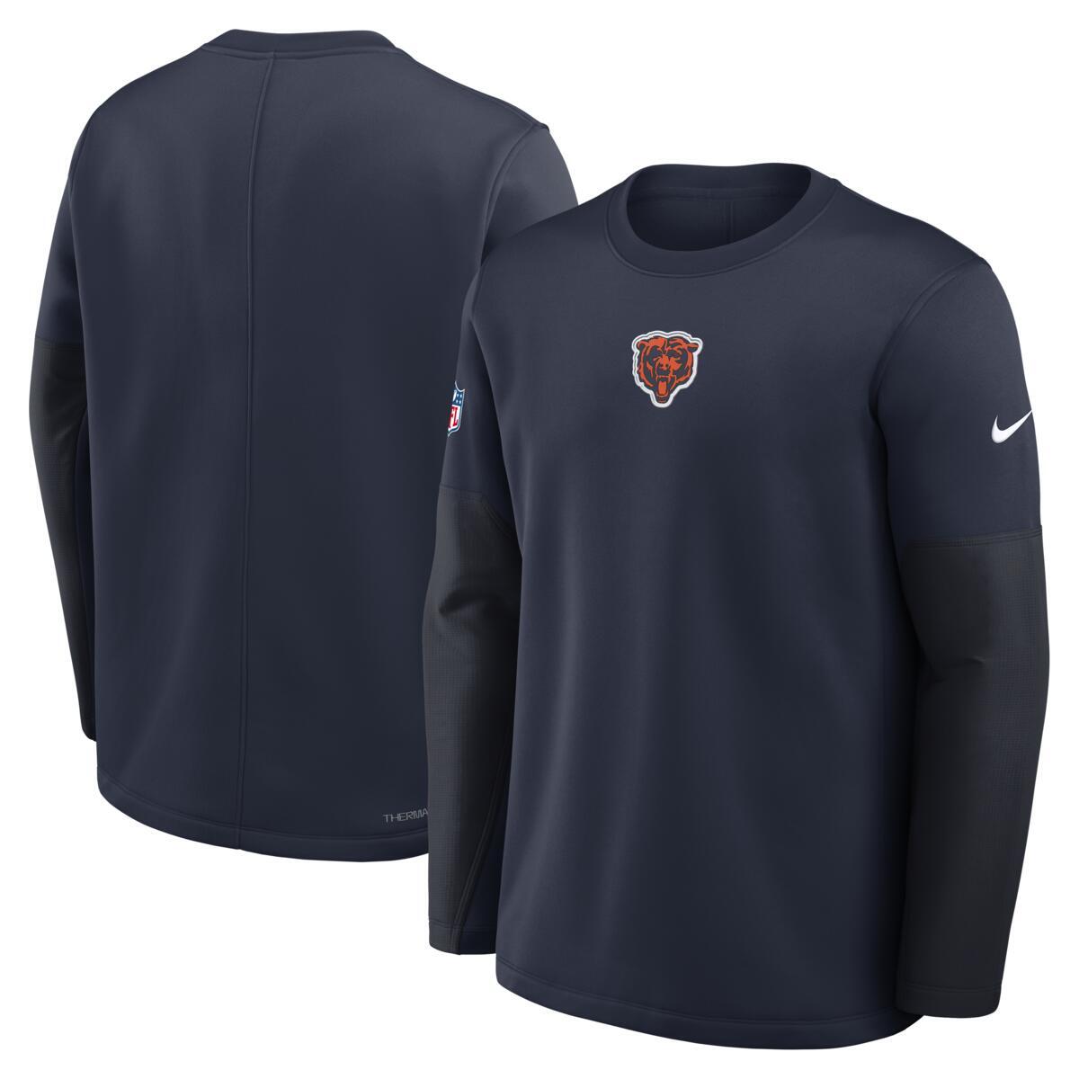 Chicago Bears Nike Scripted To Win 2025 Sideline Coach Thermal-Fit
