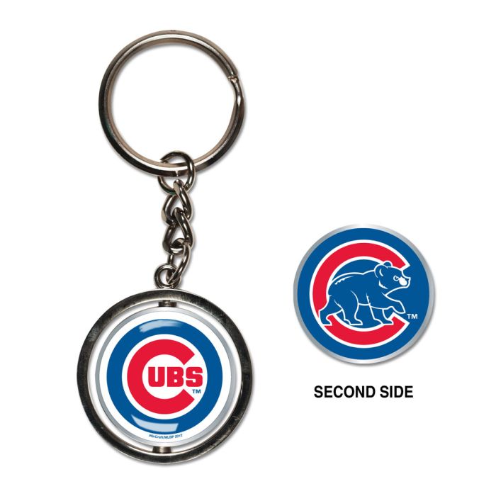 Chicago Cubs Spinner Key Ring