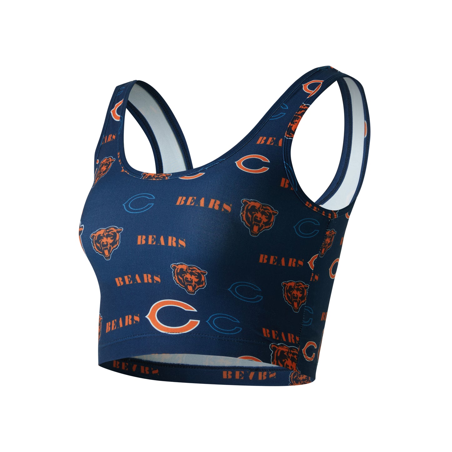 Chicago Bears Ladies Mosaic Bralette