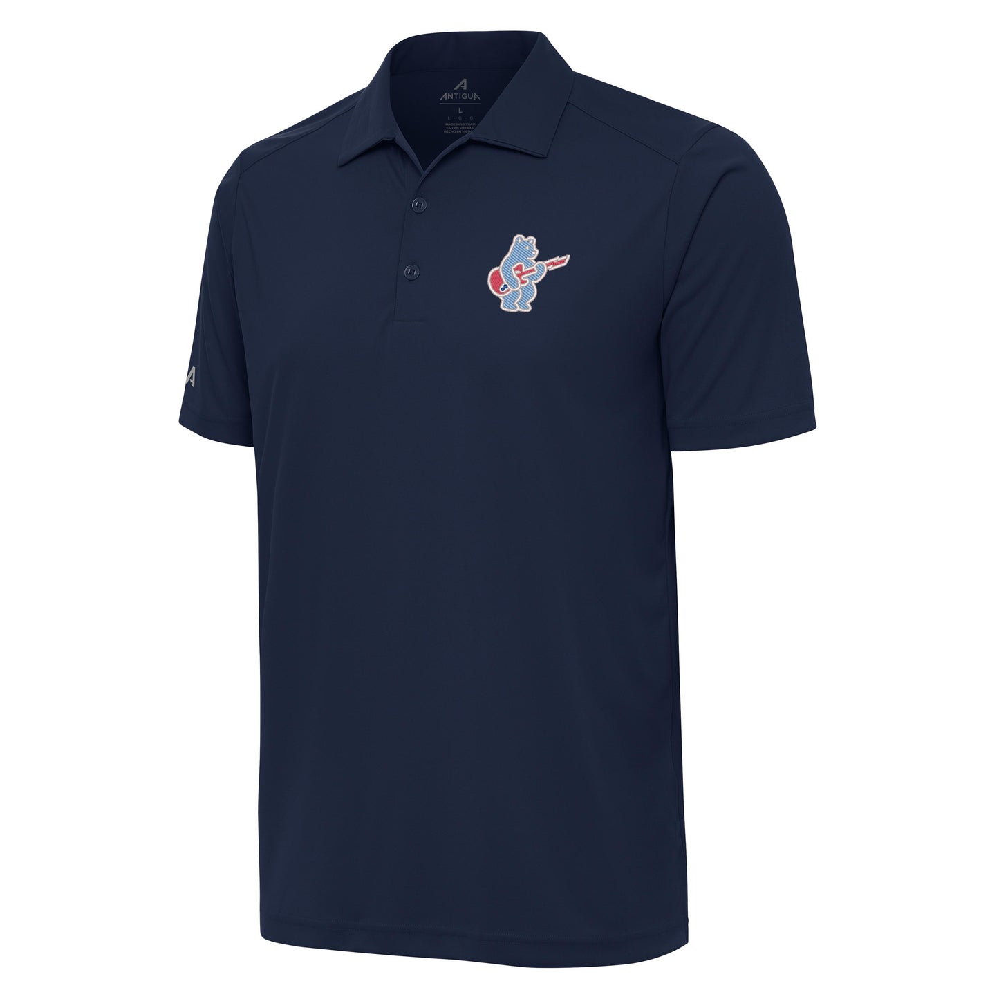 Chicago Cubs Tribute Navy Blues Bear Polo