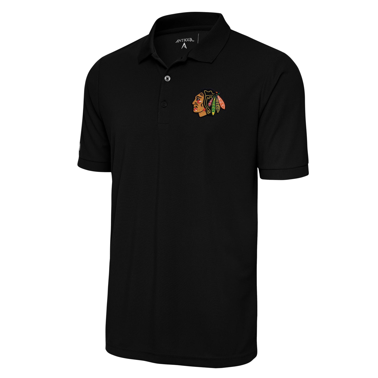 Chicago Blackhawks Black Legacy Pique Polo