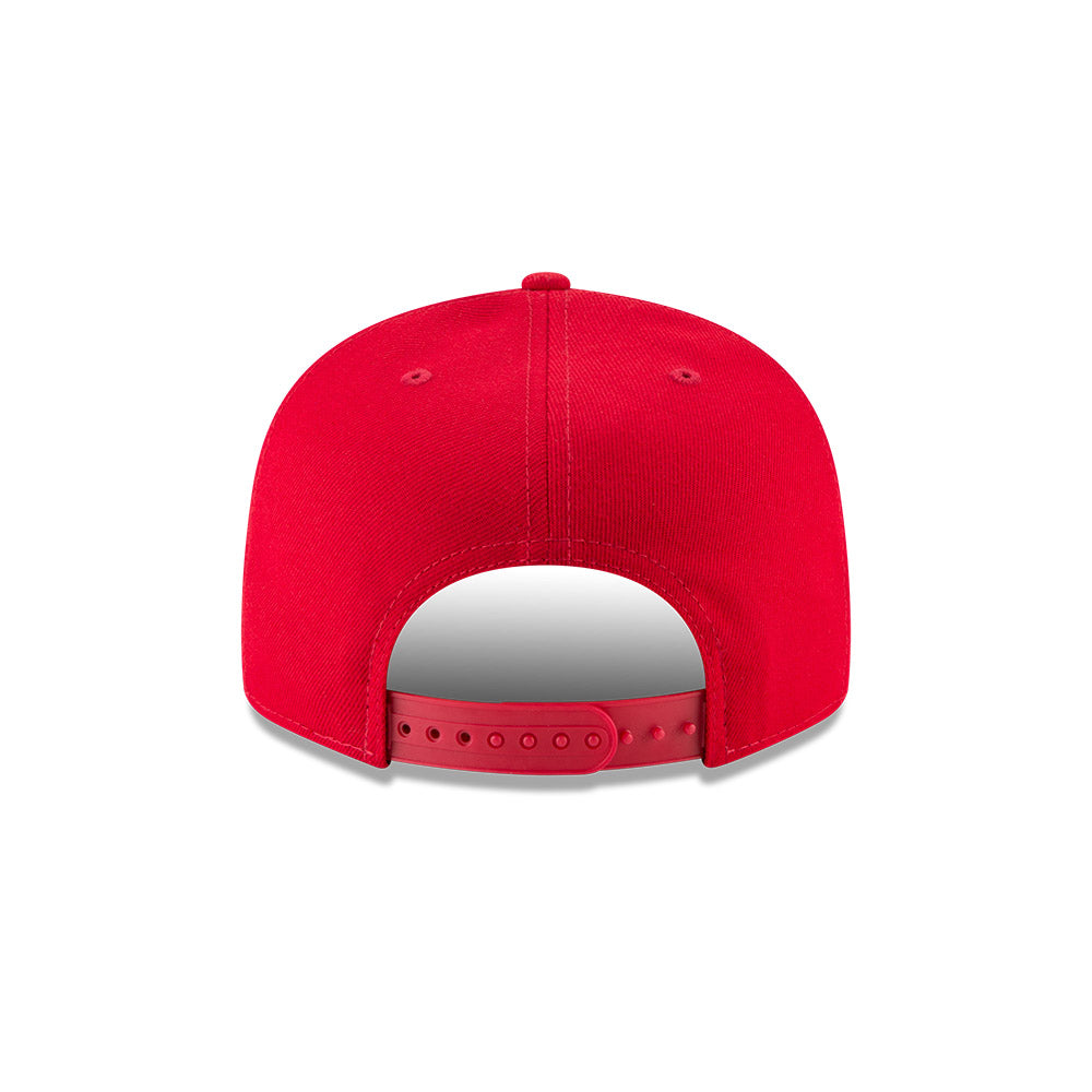 Anaheim Angels New Era Red 9FIFTY Snapback Hat