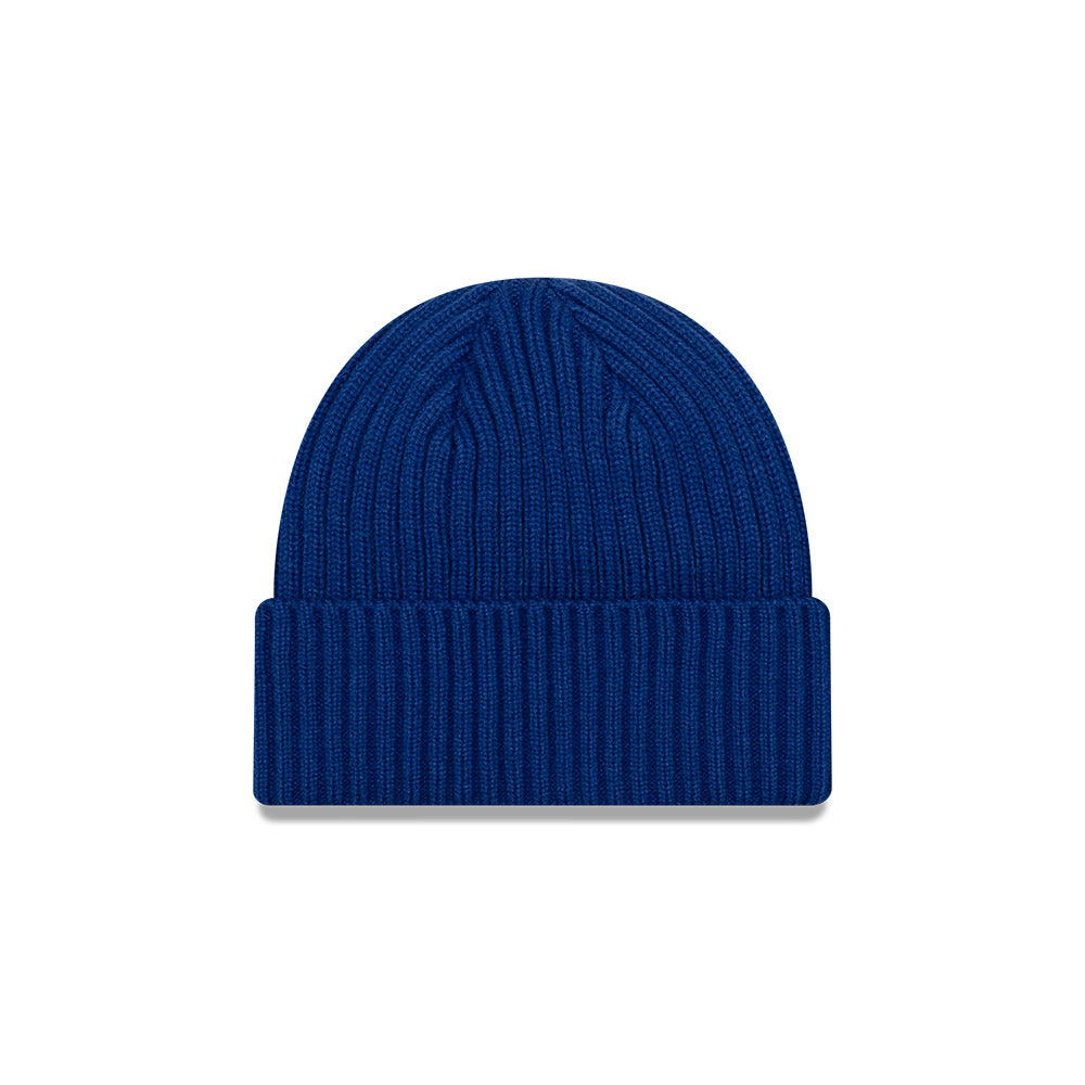 Chicago Cubs New Era Royal C Core Classic Cuffed Knit Hat