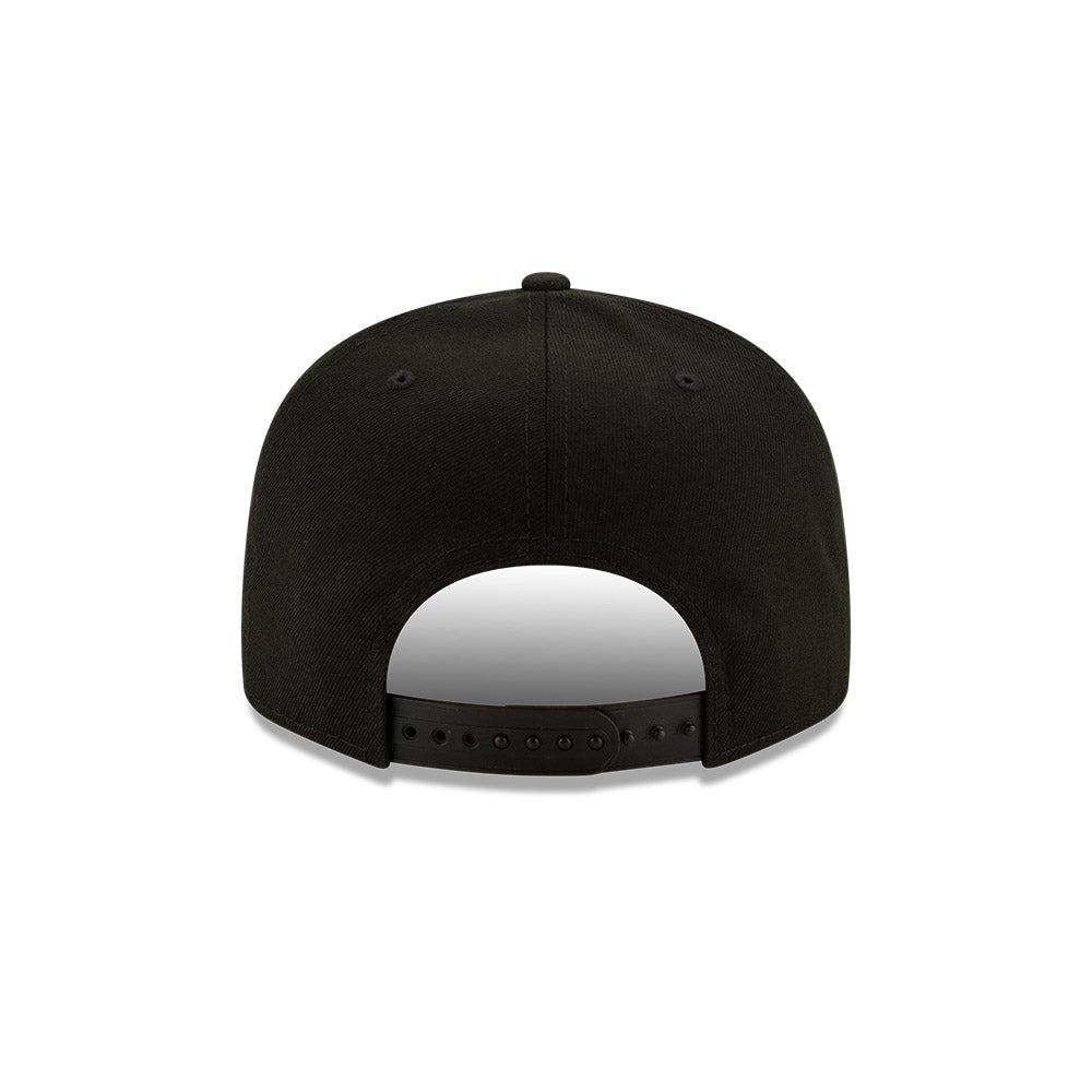 San Diego Padres New Era Black/White 9FIFTY Snapback Hat