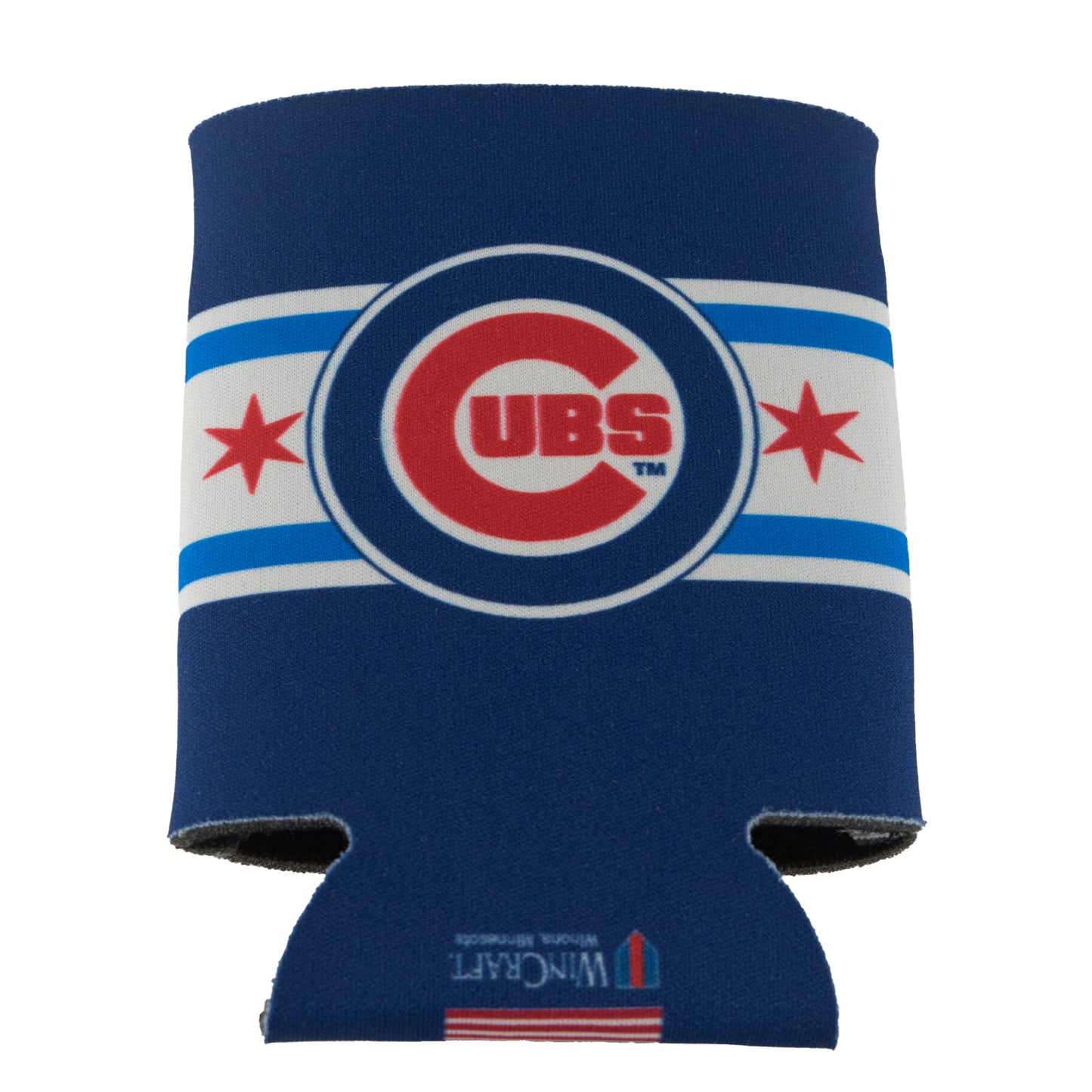 Chicago Cubs Chicago Flag Can Cooler