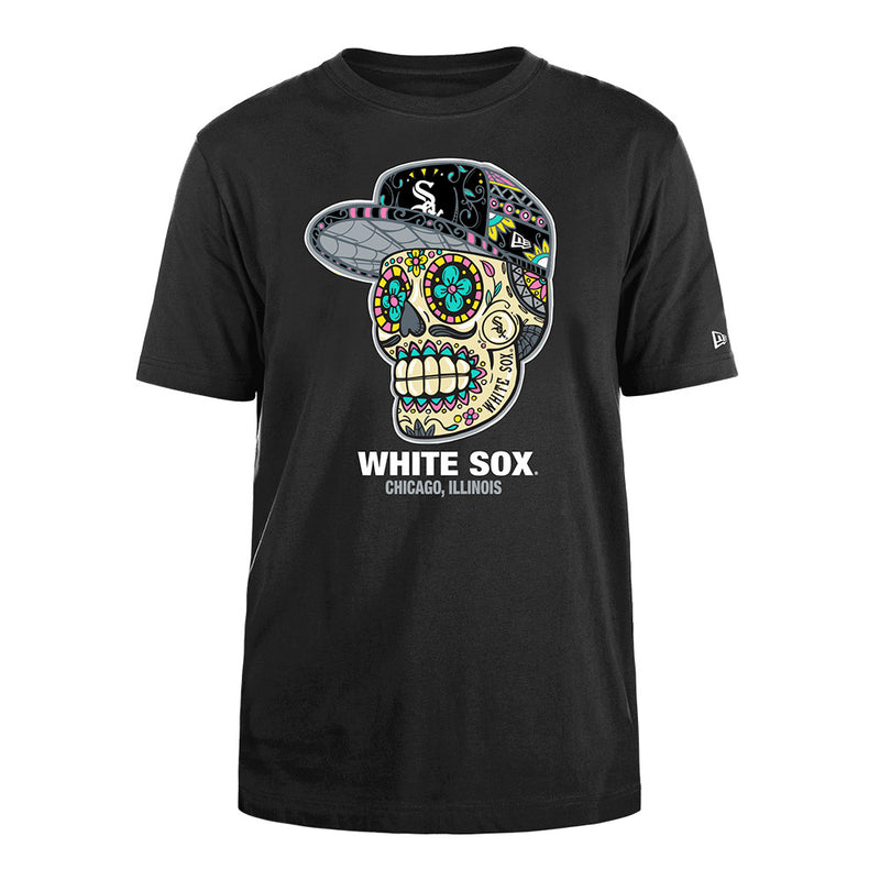 Chicago Whitesox Sugar Skull Black T-Shirt