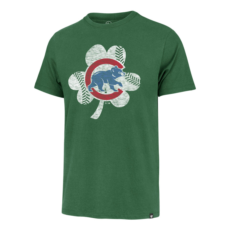 Chicago Cubs Men's '47 Green Clover Franklin T-Shirt