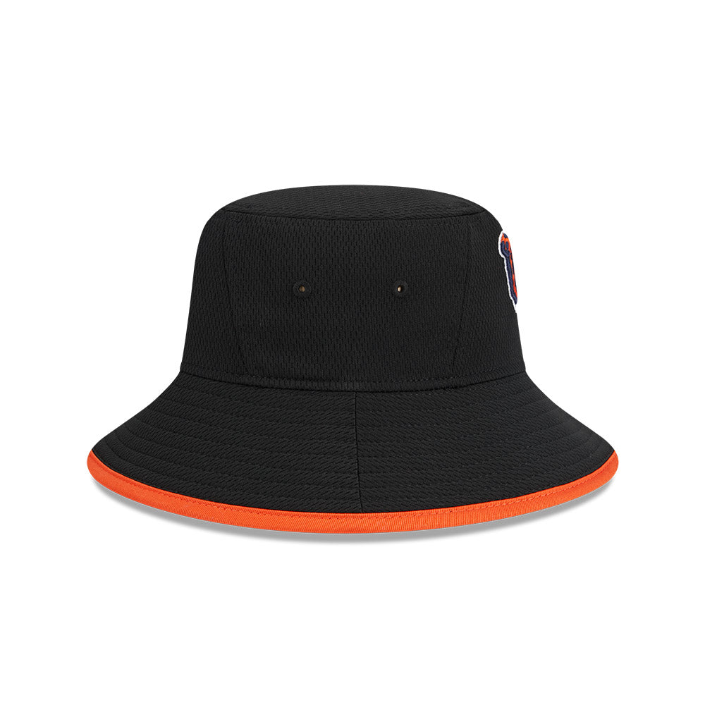 Chicago Bears Black/Orange Bear Face Logo Bucket Hat