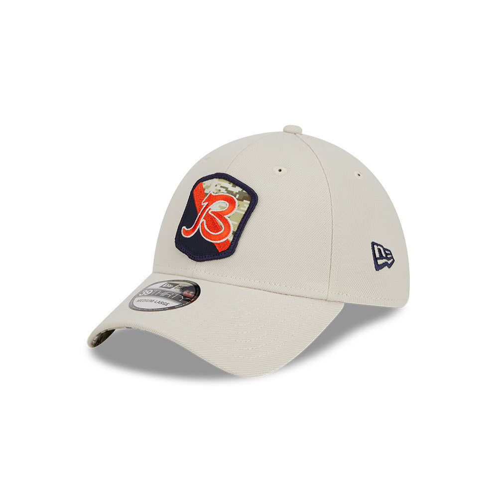 Chicago Bears 2023 Salute To Service New Era 39THIRTY Flex Fit Hat