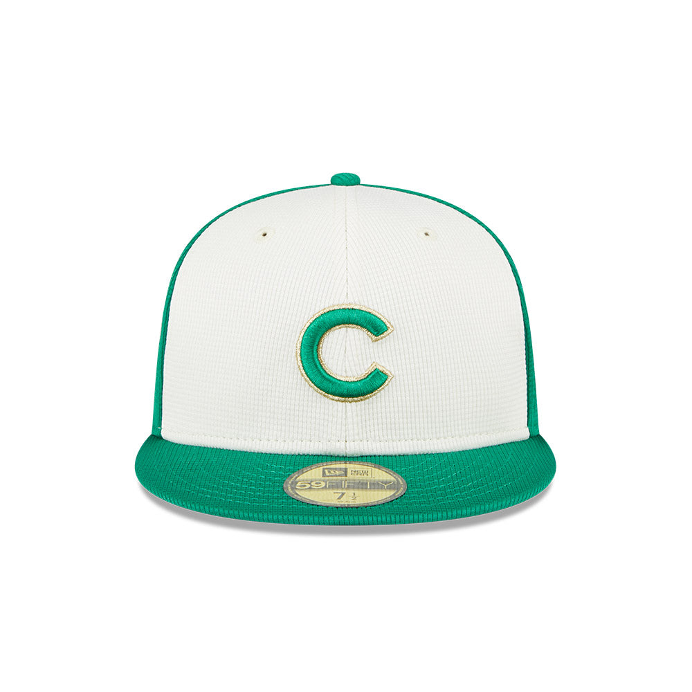 Chicago Cubs MLB 2024 St. Patricks Day New Era 59FIFTY Fitted Hat