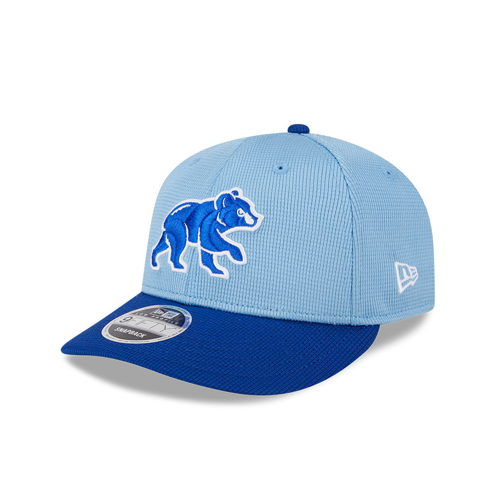 Chicago Cubs Sky/Royal Walking Bear New Era 9FIFTY Snapback Hat