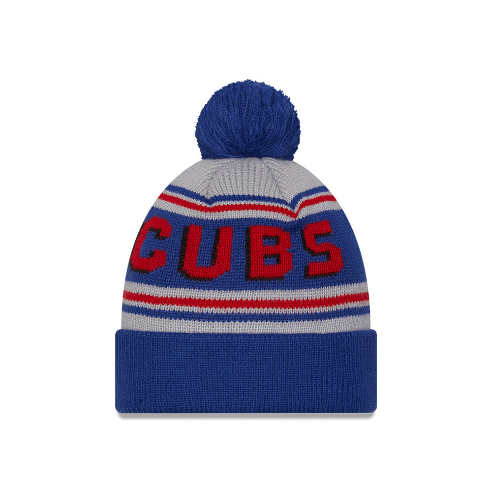 Chicago Cubs Grey Evergreen 84 Pom Knit Hat
