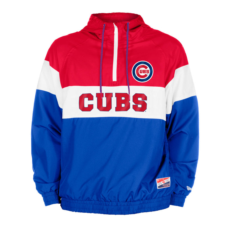 Chicago Cubs New Era Wind Breaker 1/4 Zip Jacket