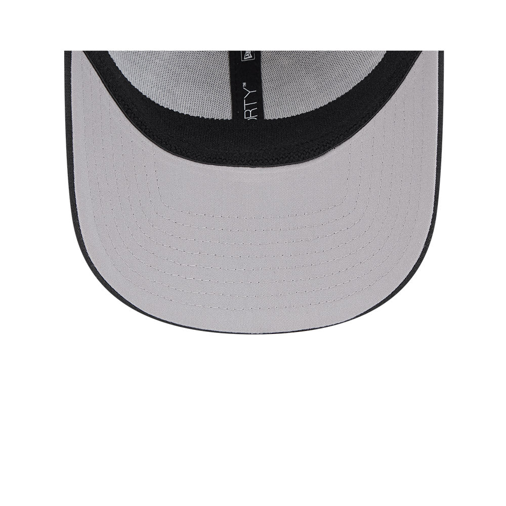 Chicago Cubs 2024 Clubhouse '84 Logo Black New Era 9FORTY Stretch-Snap Adjustable Hat