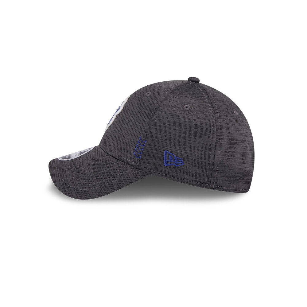 Chicago Cubs 2024 Clubhouse Grey 1914 New Era 9FORTY Stretch-Snap Hat