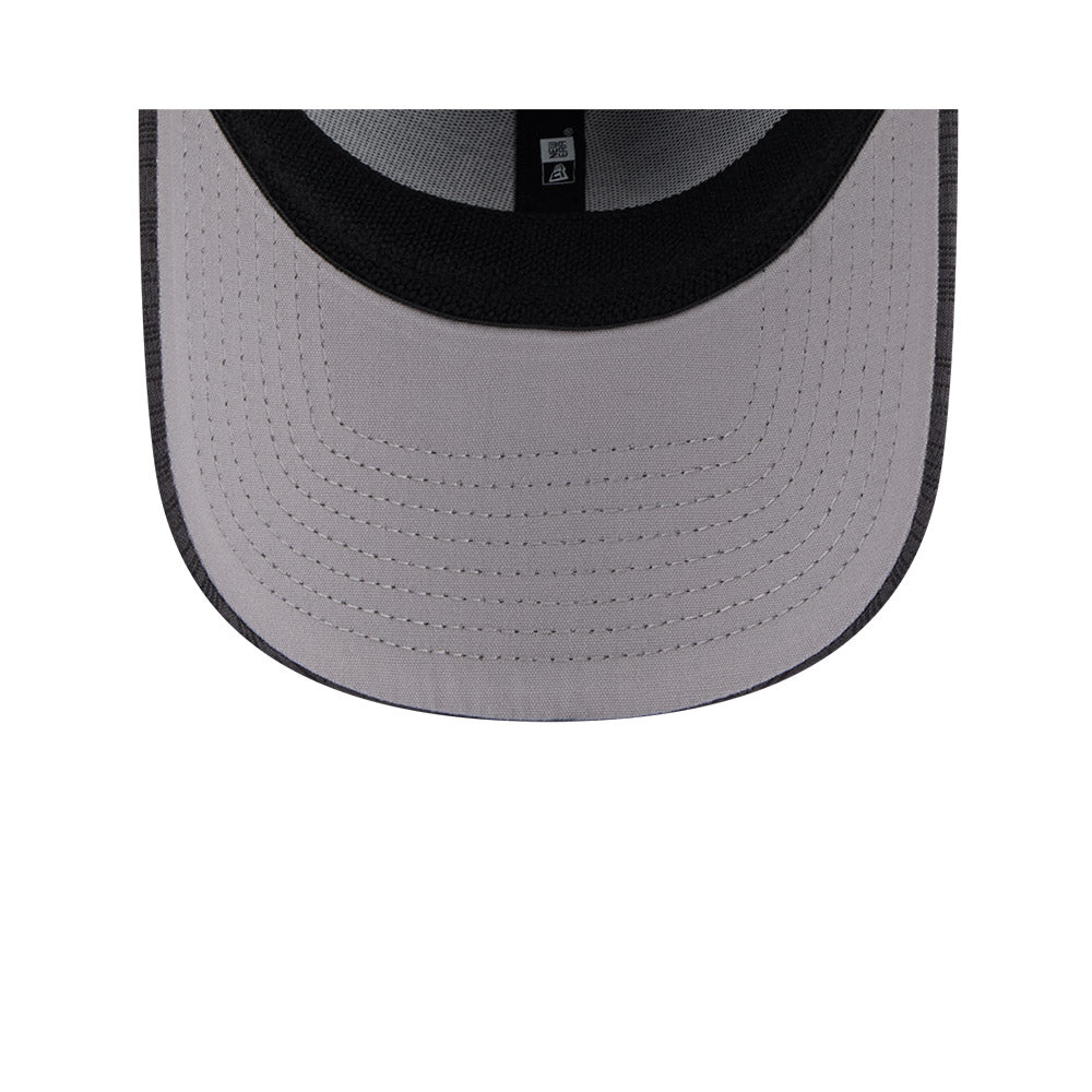 Chicago Cubs 2024 Clubhouse Grey 1914 New Era 9FORTY Stretch-Snap Hat