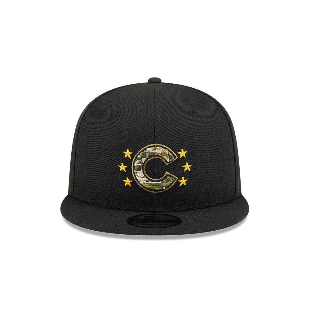 Chicago Cubs 2024 Armed Forces Day New Era 9FIFTY Snapback Hat
