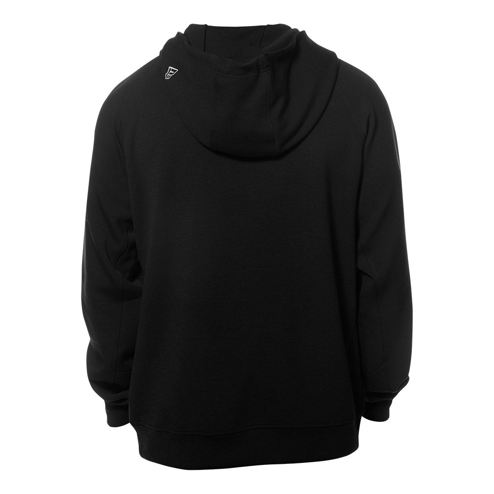 Chicago Bulls Black Full Zip Reflective Hoodie