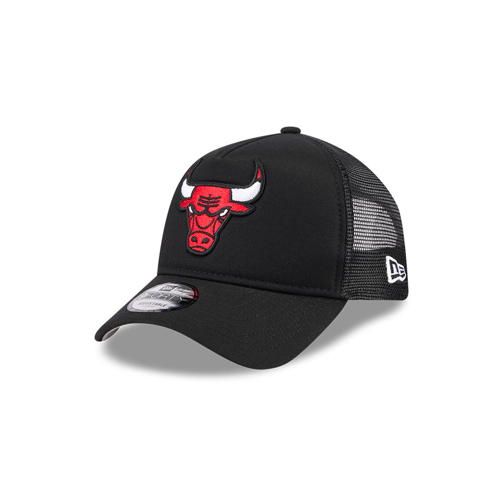 Chicago Bulls New Era 9FORTY A-Frame Foam Mesh Trucker Hat – Clark