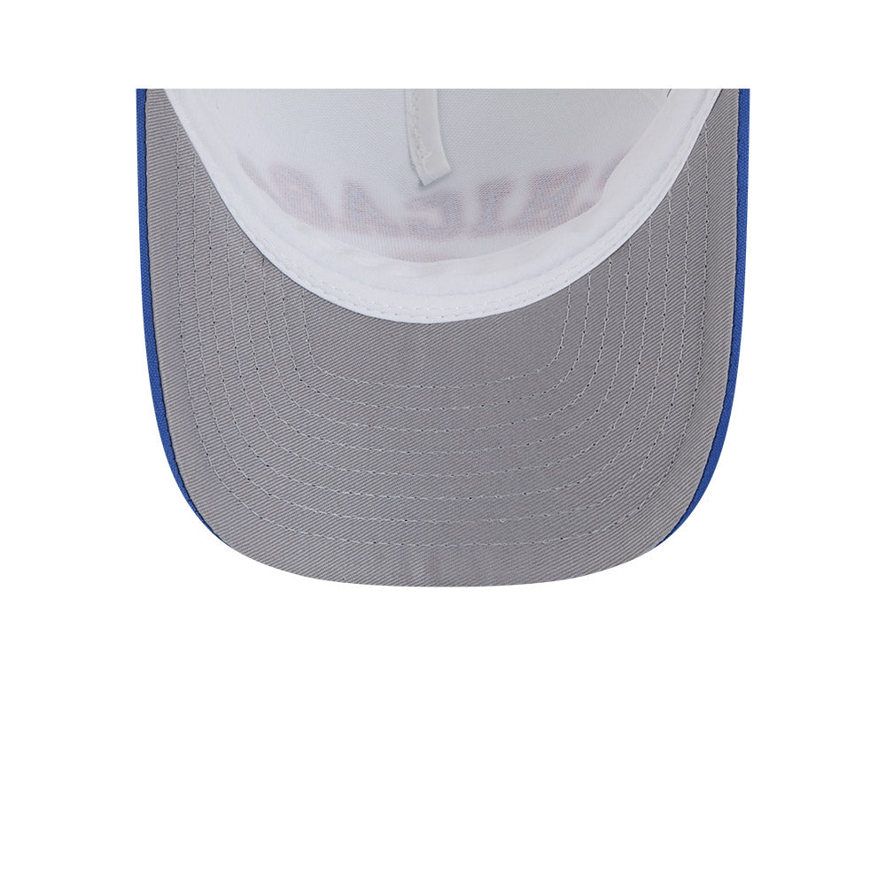 Chicago Cubs New Era 9FORTY Chrome Arch A-Frame Trucker Hat