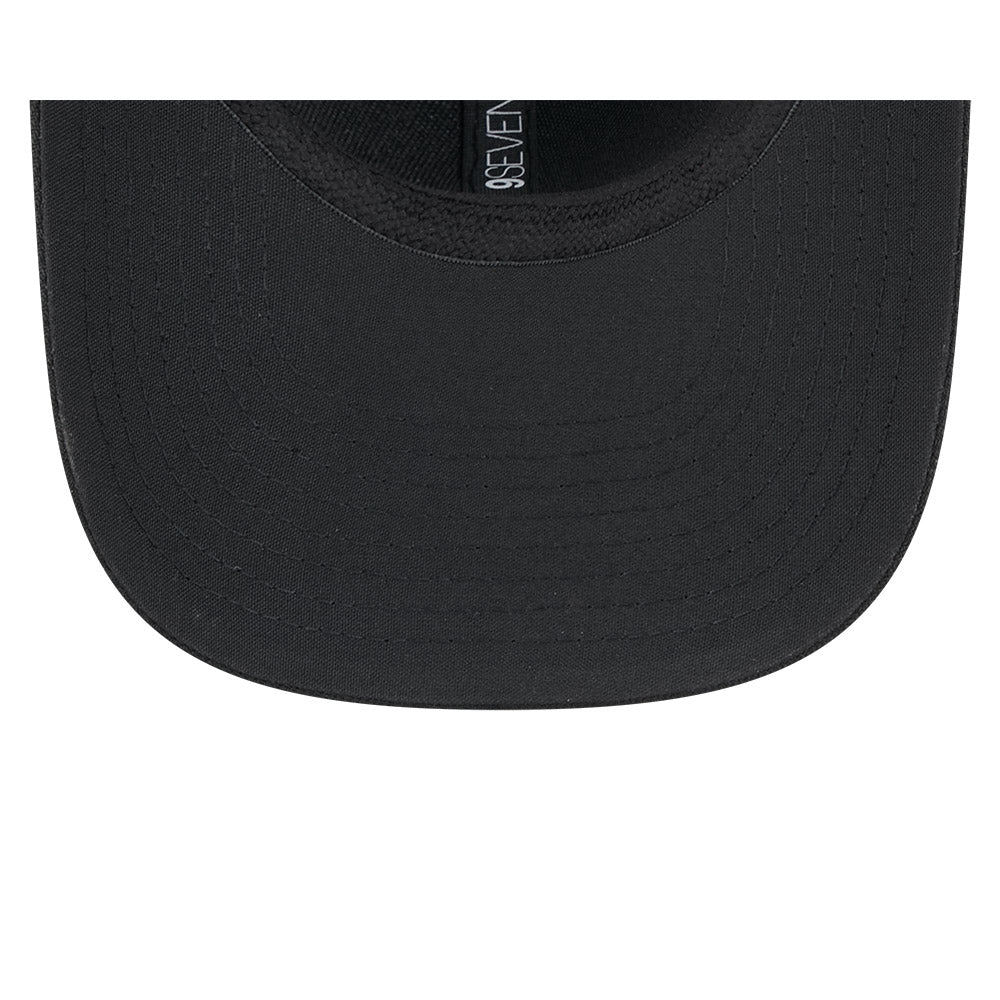 Chicago Blackhawks New Era 9SEVENTY Black Multi-Rope Stretch-Snap Adjustable Hat