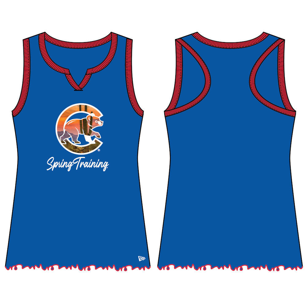 Chicago Cubs Spring Training New Era Women's Tank Top