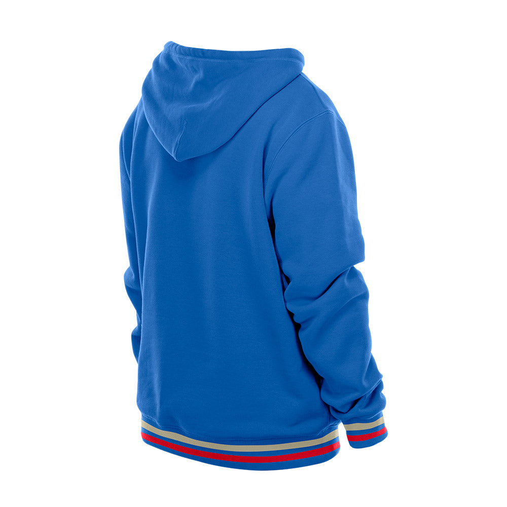 Chicago Cubs New Era Royal G1 1924 Striped Hoodie