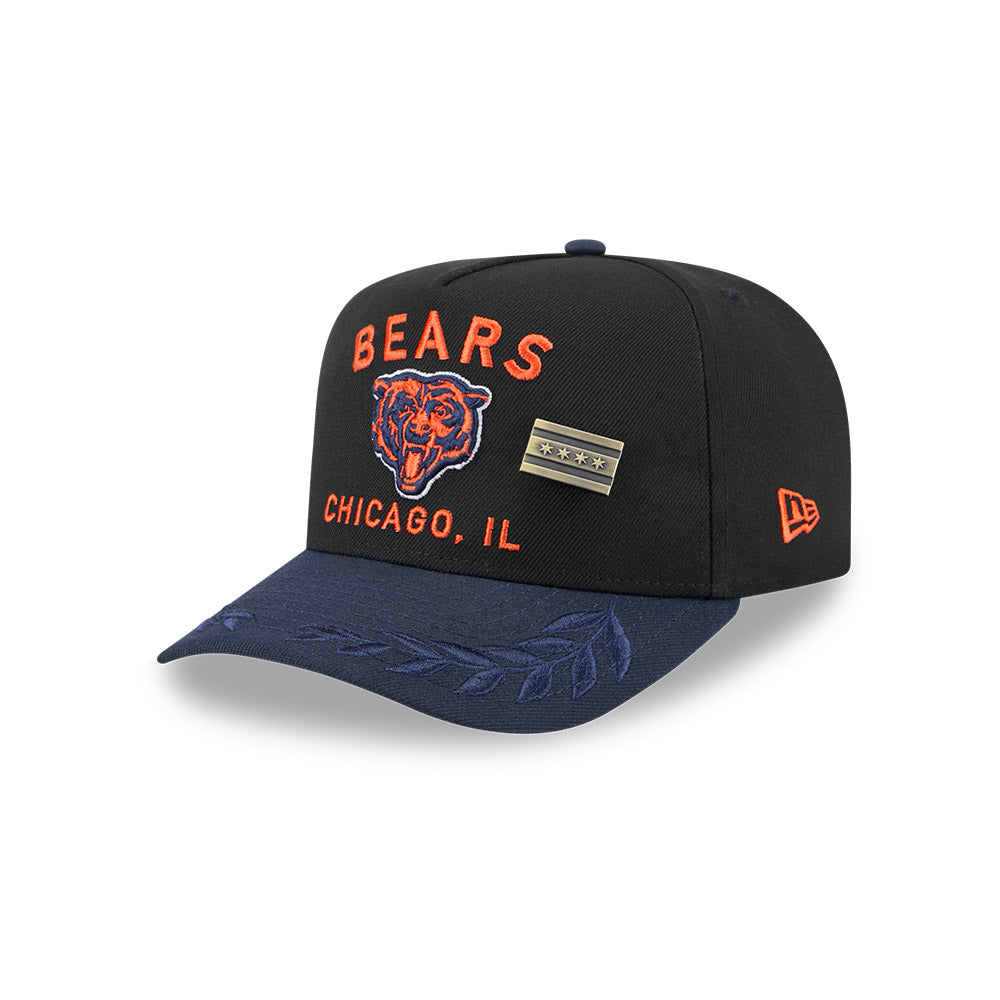 Chicago Bears New Era 2025 NFL Draft 59FIFTY A-Frame Fitted Hat