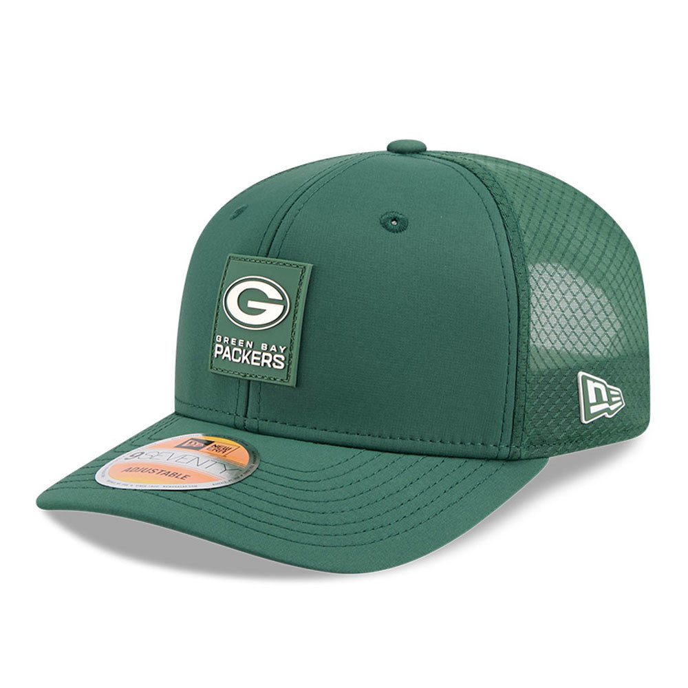 Green Bay Packers New Era 2025 Sideline 9SEVENTY Adjustable Hat