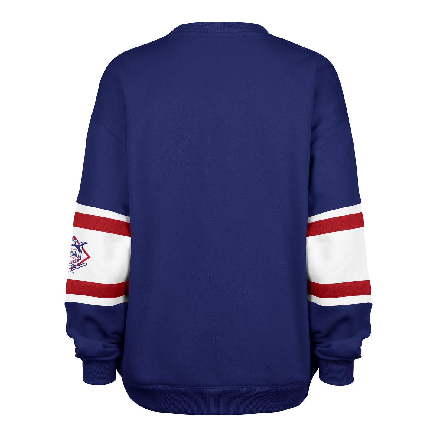 Chicago Cubs '47 Women's Steadfast Paneled Crewneck Sweatshirt