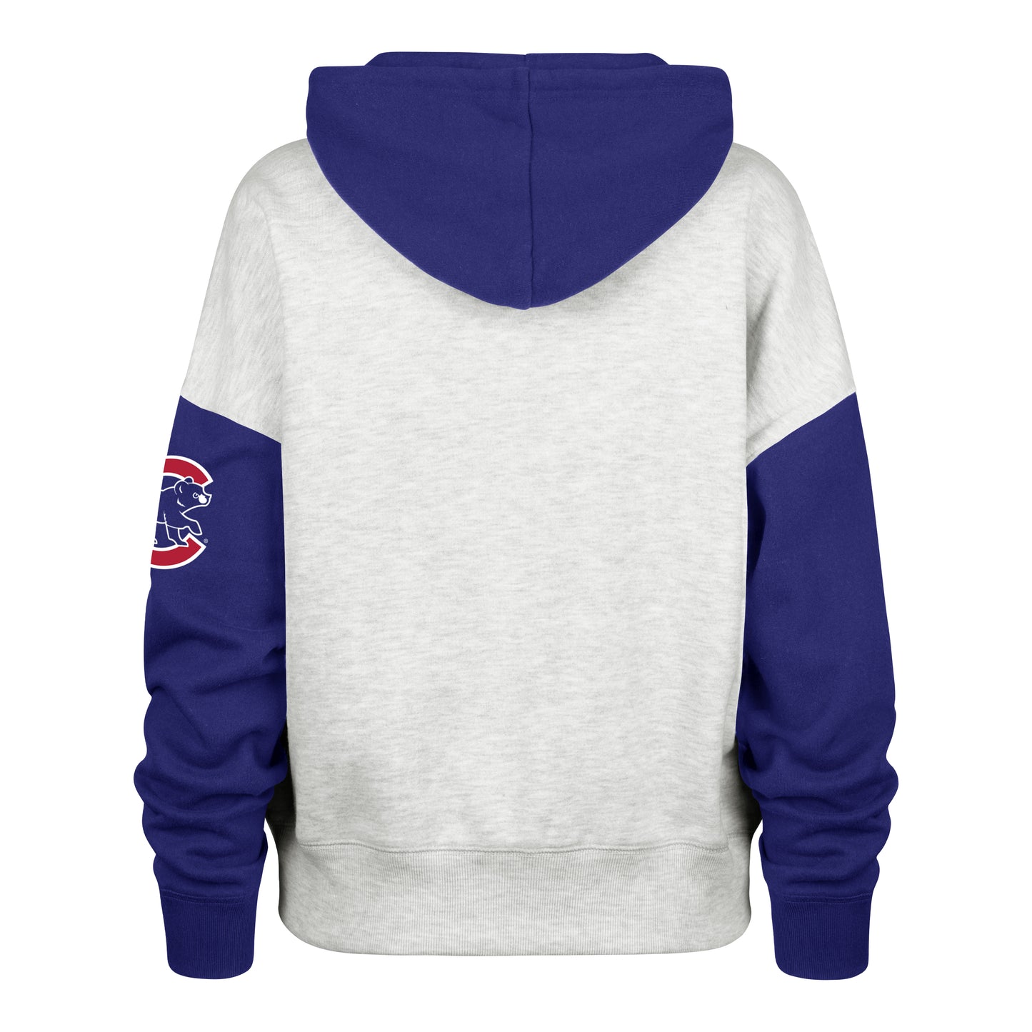 Chicago Cubs '47 Women's Ripley Color Blocked Full Zip Hoodie