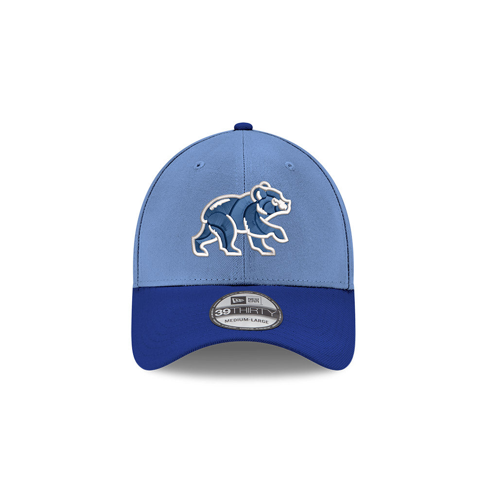 Chicago Cubs New Era Columbia Blue 24 39THIRTY Flex Fit Hat