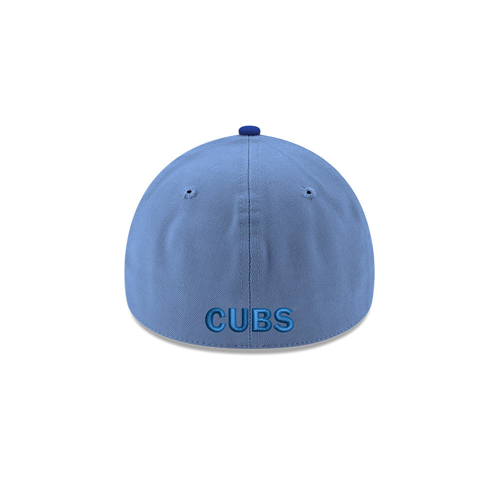 Chicago Cubs New Era Columbia Blue 24 39THIRTY Flex Fit Hat