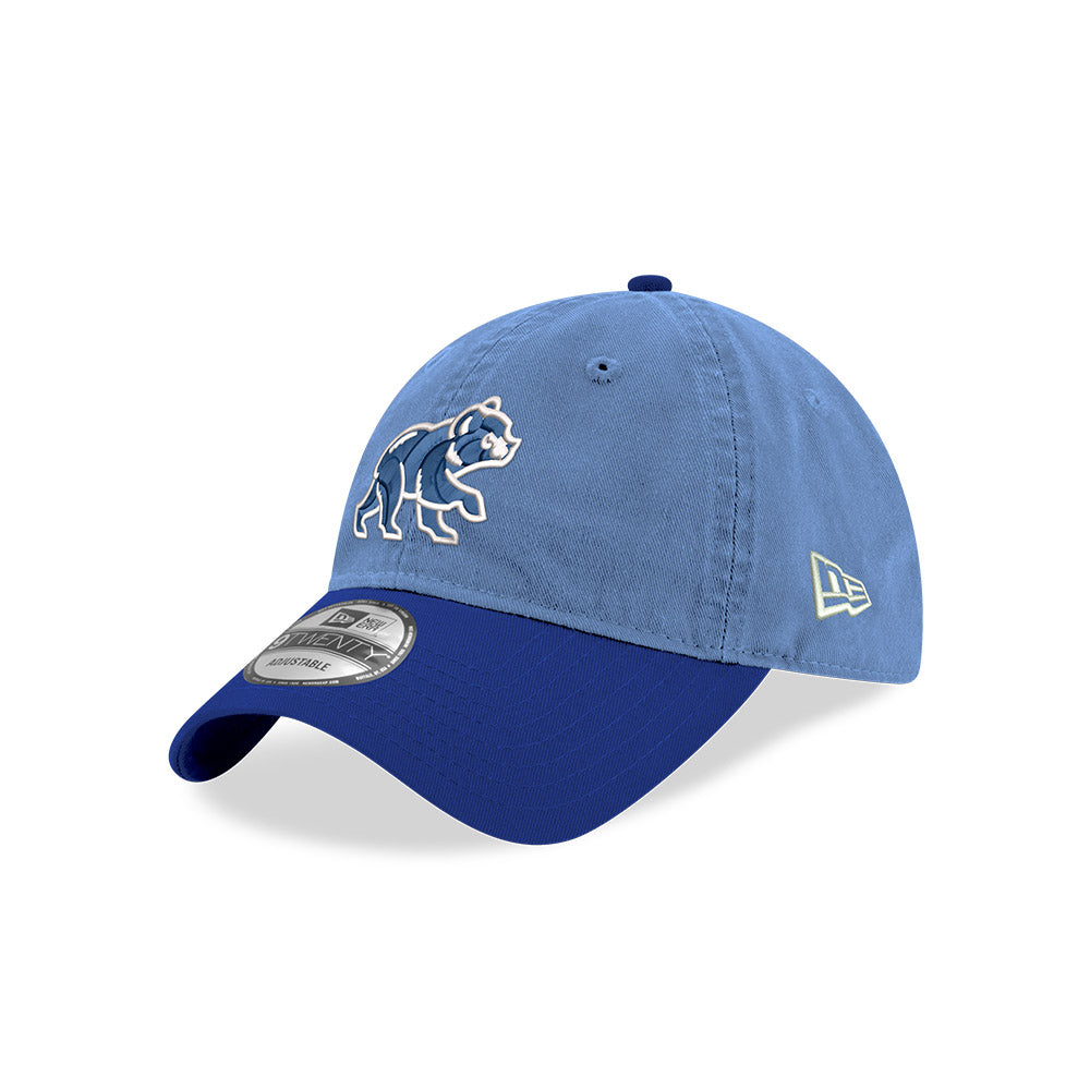 Chicago Cubs New Era Columbia Crawling Bear 9TWENTY Adjustable Hat