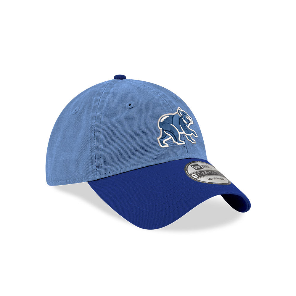 Chicago Cubs New Era Columbia Crawling Bear 9TWENTY Adjustable Hat