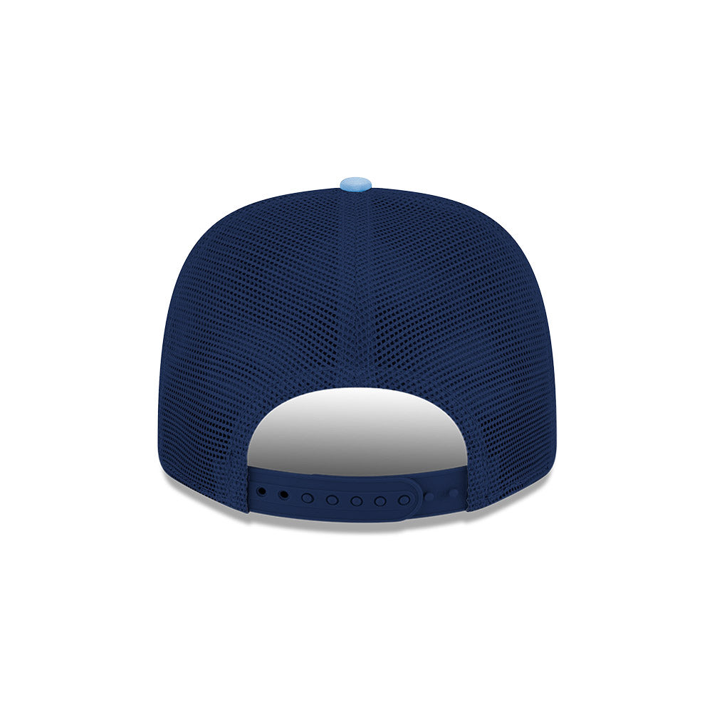 Chicago Cubs New Era 9SEVENTY Navy/Sky Rock Bear Adjustable Trucker Hat