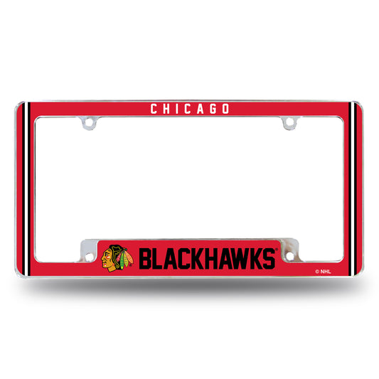 Chicago Blackhawks Red Alternate License Plate Frame