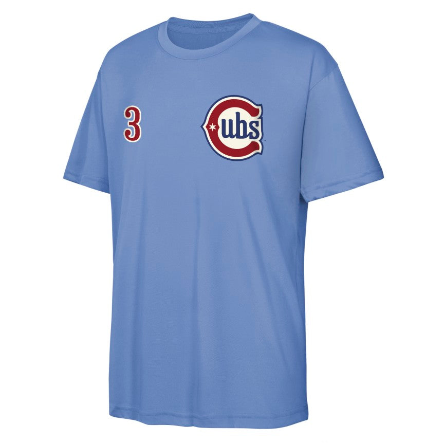 Alex Bregman Chicago Cubs Youth 2nd Alternate Baby Blue Sublimated T-Shirt