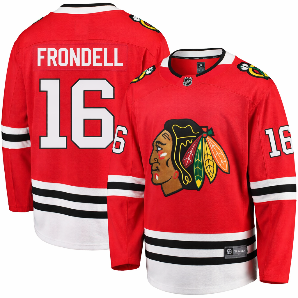 Anton Frondell Chicago Blackhawks Fanatics Red Breakaway Men's Jersey