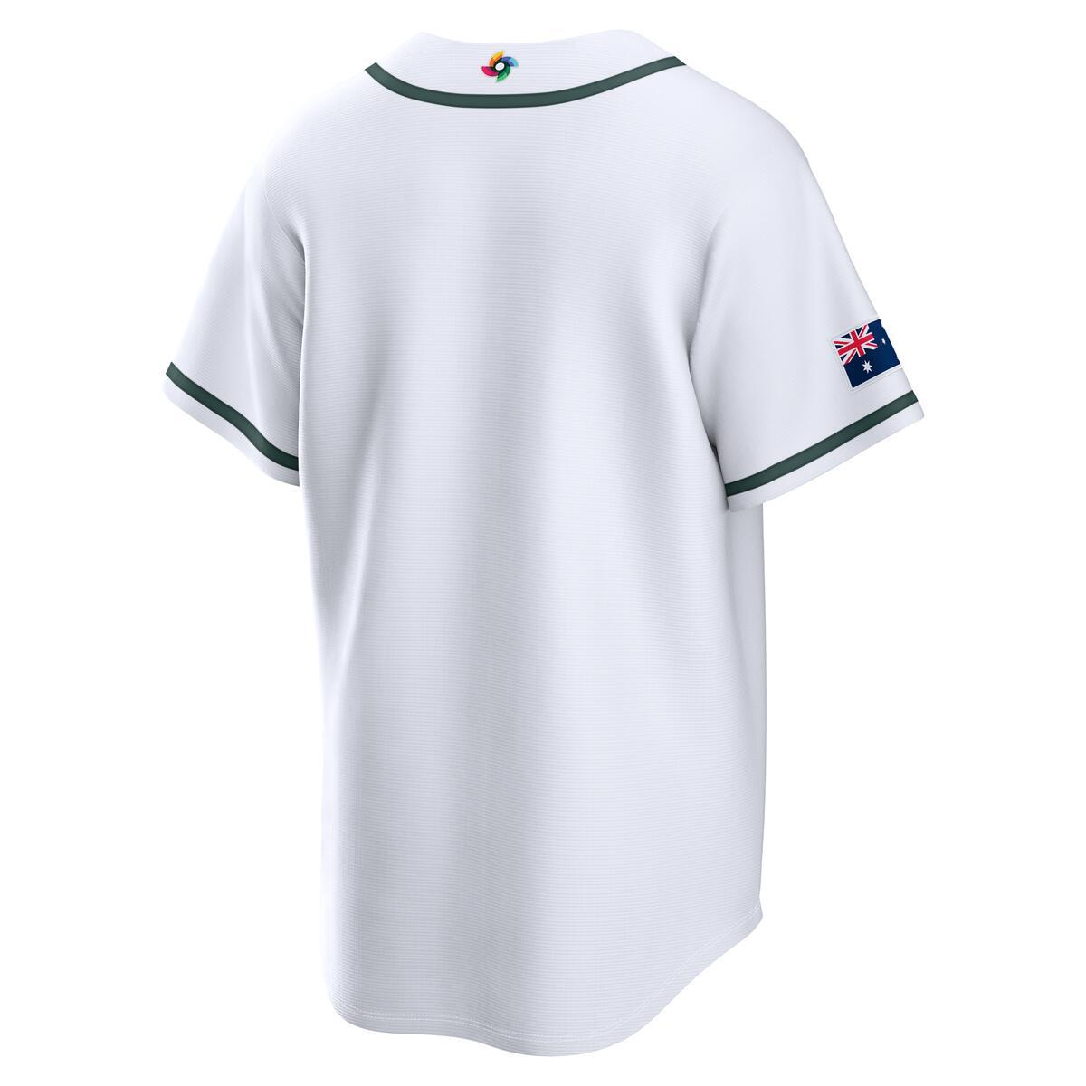 Australia World Baseball Classic 2026 Nike White Home Jersey