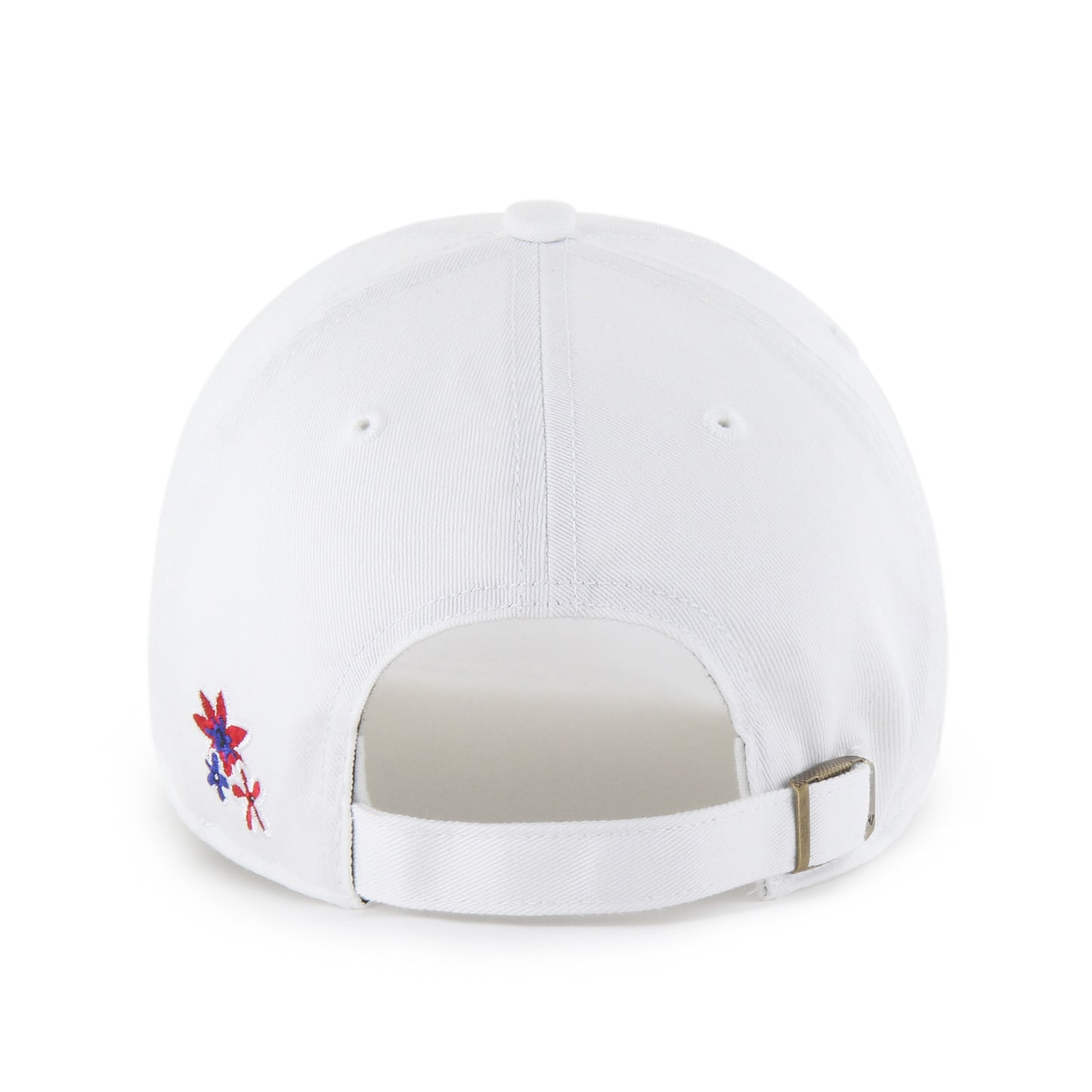 Chicago Cubs '47 Women's White Dazey Fleur Power Clean Up Adjustable Hat