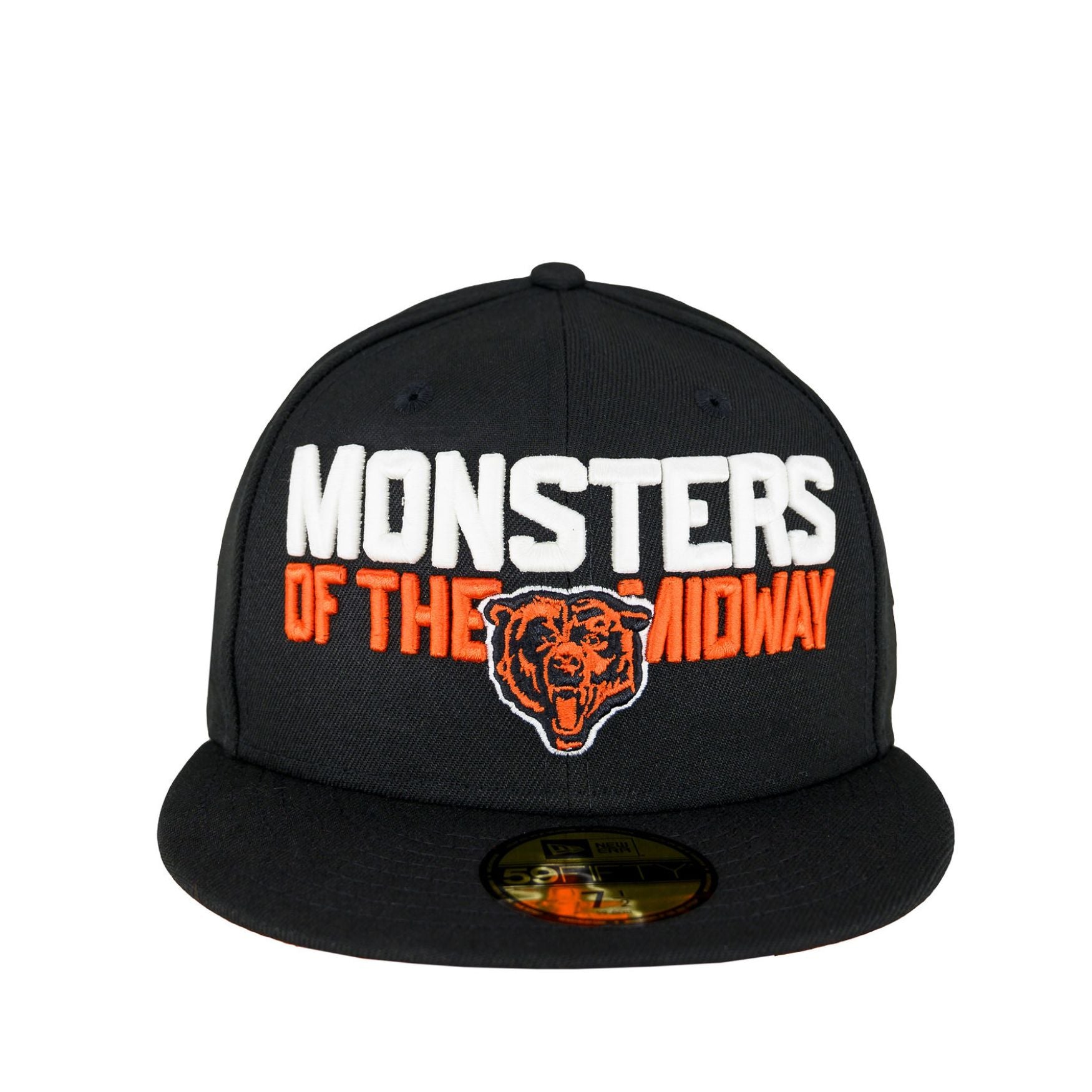 chicago bears monsters of the midway logo Chicago Bears Monsters Of The Midway Black New Era 59FIFTY Fitted Hat