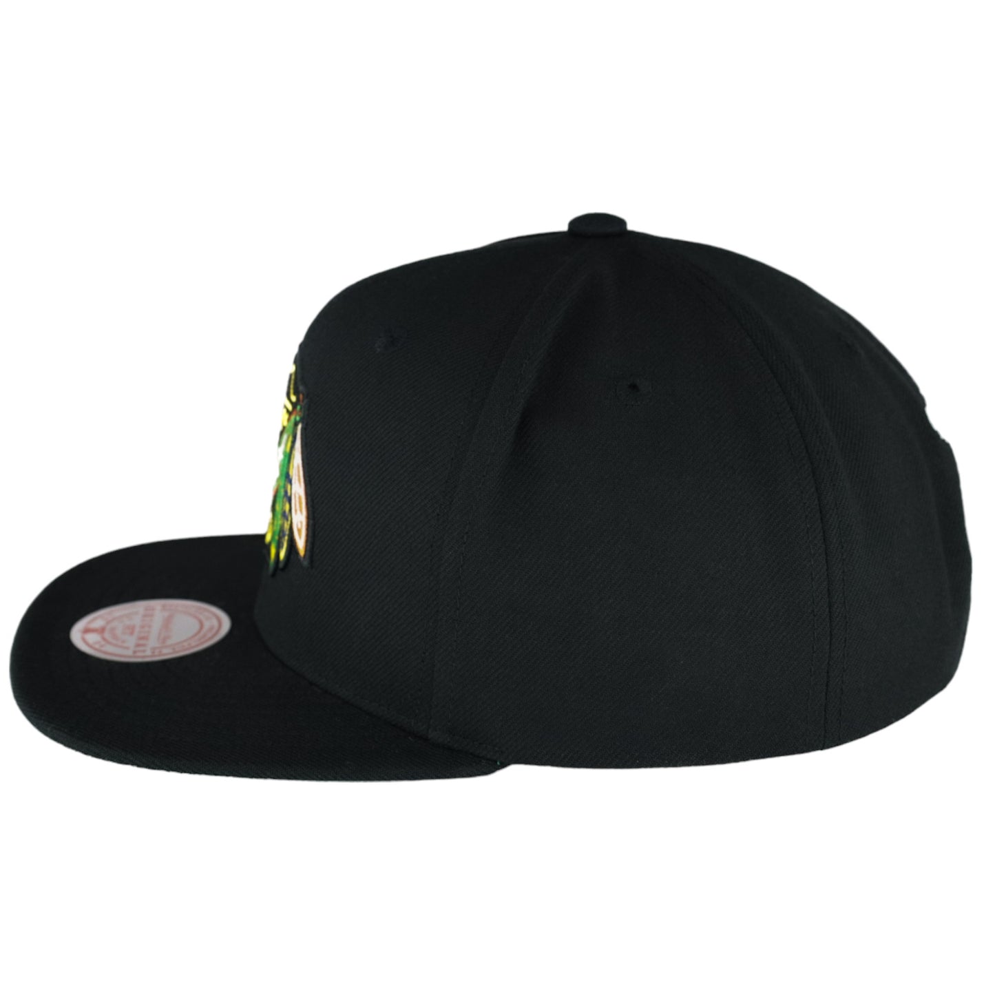Chicago Blackhawks Black Mitchell & Ness Snapback Hat