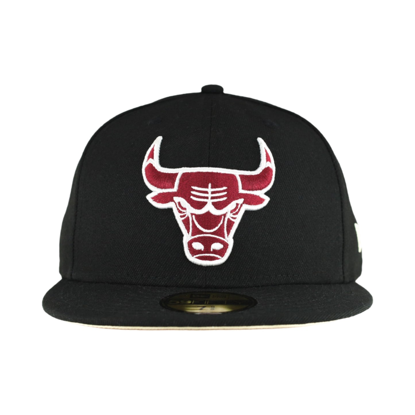 Chicago Bulls Black/Maroon New Era 59FIFTY Fitted Hat