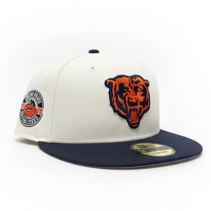 Chicago Bears Chrome Two Toned New Era 9FIFTY Snapback Hat
